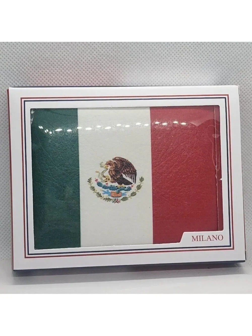 Brand New   Mexican Flag Design Wallet